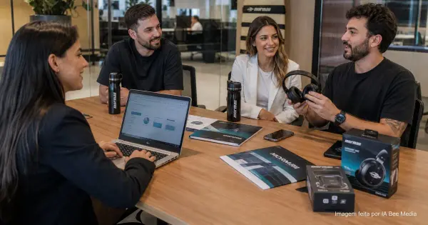 Estratégia de e-commerce: gráfico mostrando a conexão entre dados, mídia e conversão